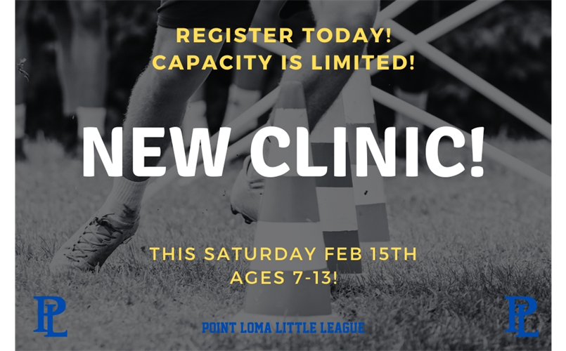 Clinic this Saturday!